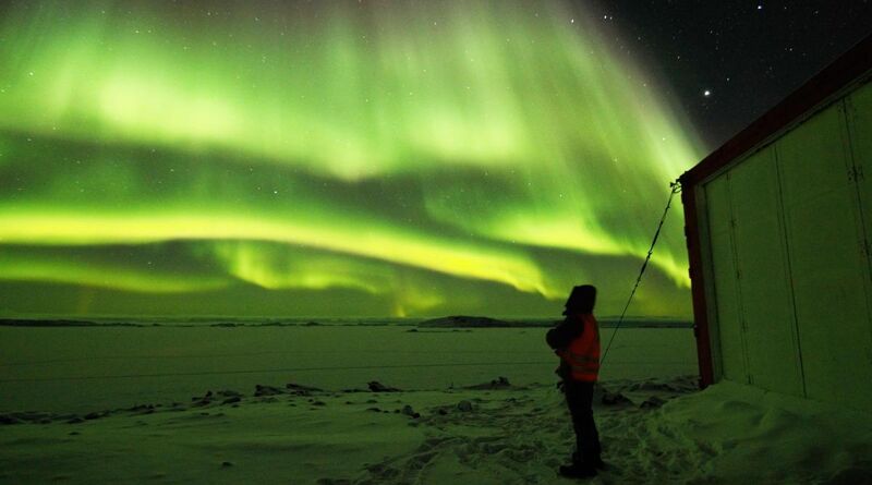 L'Aurora Australis, une base de recherche en Antarctique.