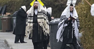 Manifestation juive à Boisbriand