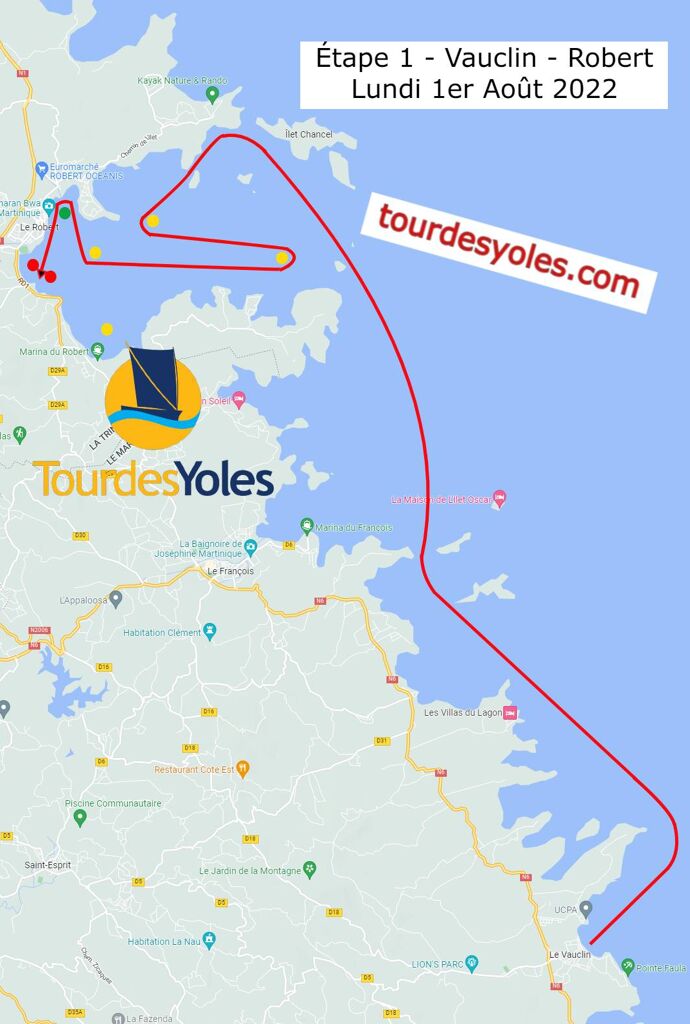 etape1-tour des yoles 2022