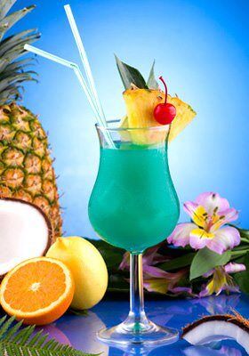 Cocktail Le Blue-Hawaiian